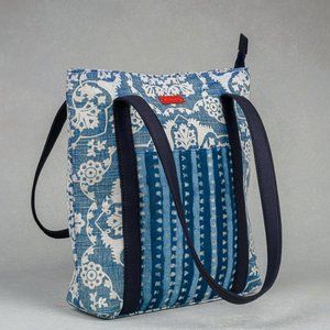 Small Tote in Indigo
